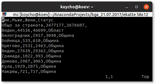 A header in the file all_text.txt.